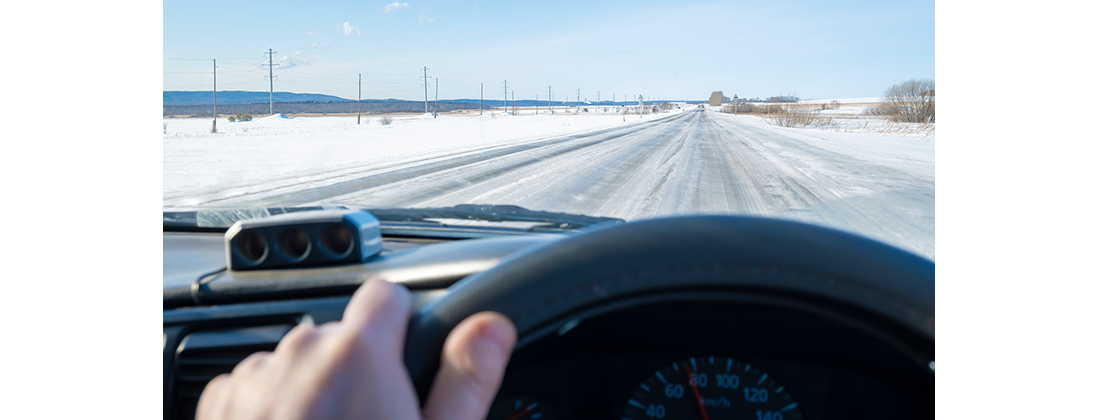 雪道での運転