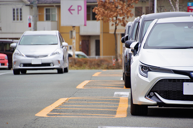 駐車場での事故