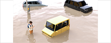 水害で車が水没したら自動車保険は使える？等級の変化や対処法を解説 