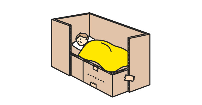段ボールを使って より良い睡眠につなげよう 三井住友海上